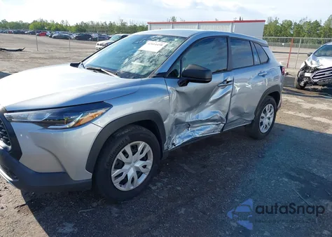 2022 Toyota Corolla Cross L from USA, damaged, VIN 7MUAAABGXNV043451